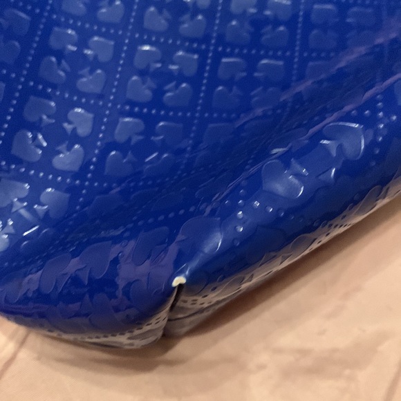 kate spade Bags Kate Spade Vegan Bright Blue Logo Tote Bag Poshmark